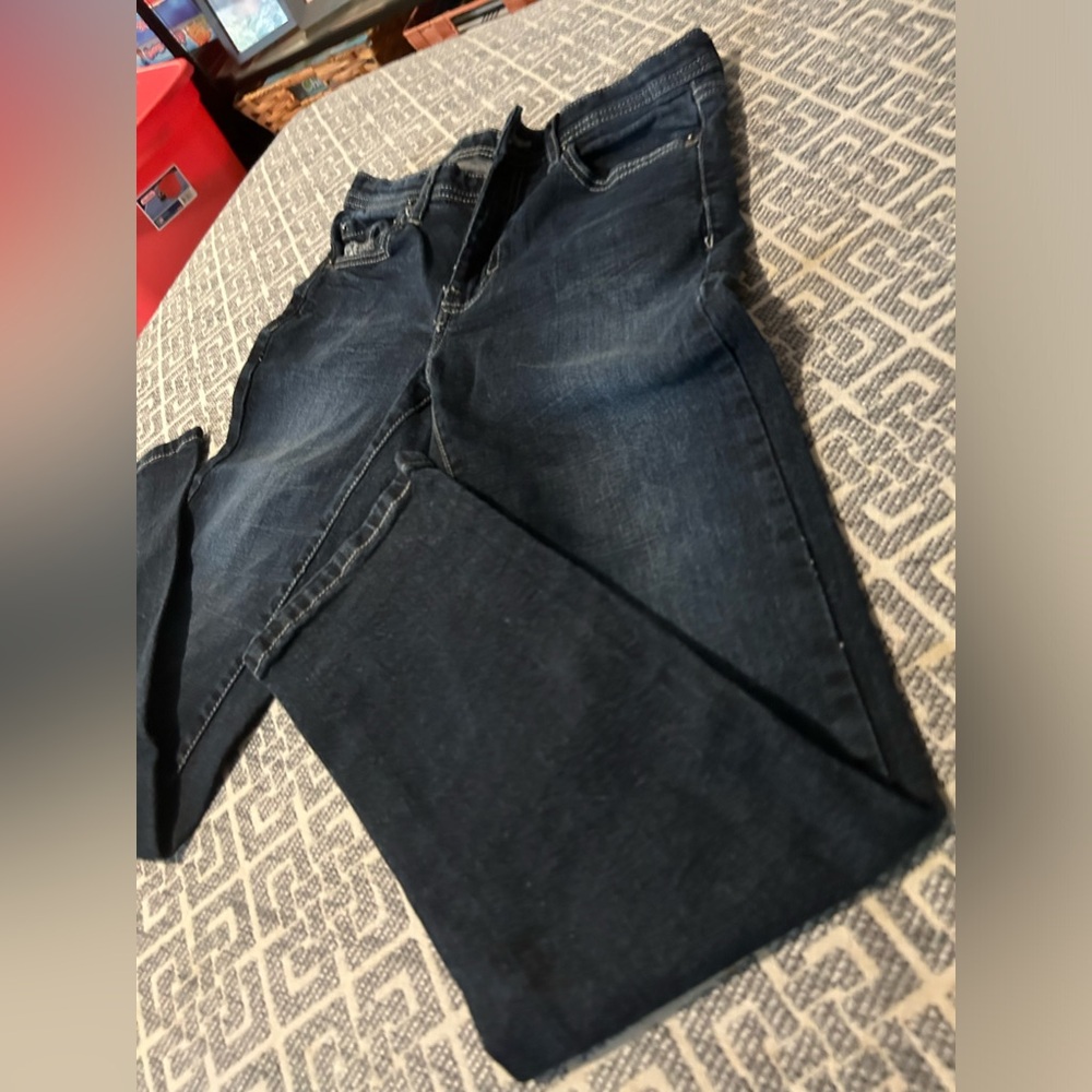 Dark wash kids 119 Buffalo David Bitton blue jeans - Picture 4 of 4